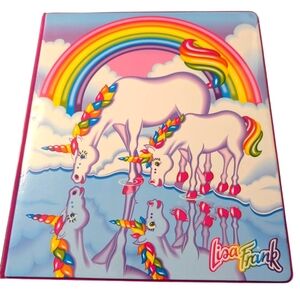LISA FRANK 30th Anniversary Happy Birthday Markie & Celeste 3 RING BINDER - 2021